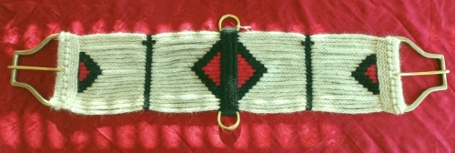 Visalia Buckaroo Mohair Bauchgurt -Cinch-